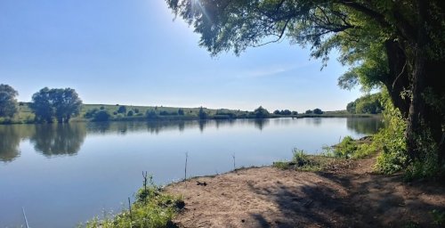 Рыбалка у села Солобковцы в Хмельницкой области