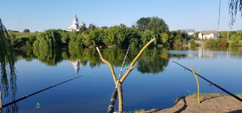 Риболовля в селі Плотича Тернопільської області