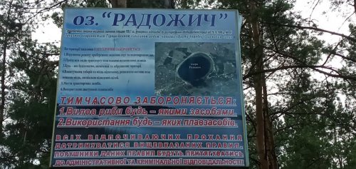 Риболовля та відпочинок на озері «Радожич» у Волинській області