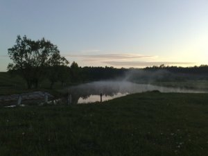 Рыбалка на речке Замчиськ Ровенской области-1