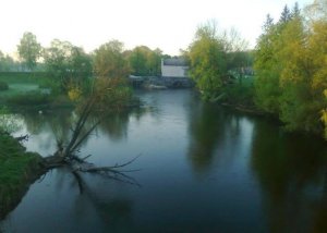 Рыбалка у посёлка Млинов в  Ровенской области-4