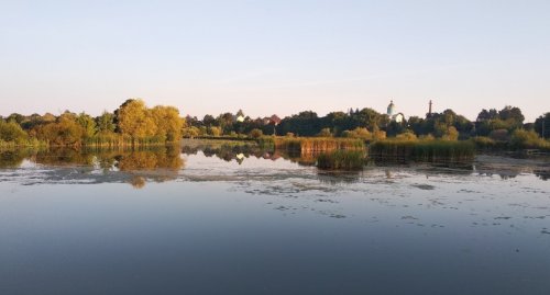 Рибалка біля селища Цумань у Волинській області
