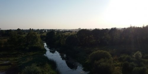 Рибалка біля села Чорноплеси у Волинській області