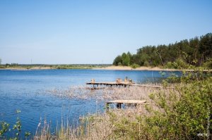 Рыбалка у села Городищев Ровенской области-2