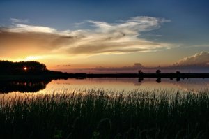 Рыбалка у села Городищев Ровенской области-3