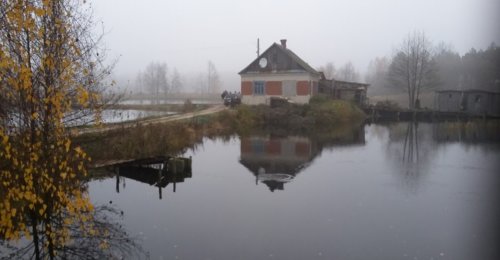 Рибалка біля села Градиськ у Волинській області