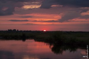Рыбалка у села Лисин в Ровенской области-1