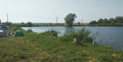 Рибалка біля села Марковичі у Волинській області