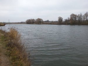 Рыбалка у села Надчицы в Ровенской области-1