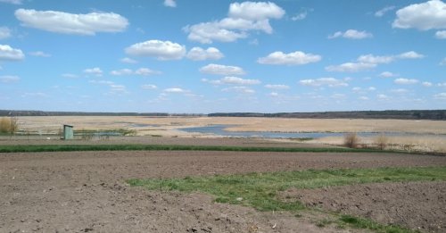 Рибалка біля села Шклинь у Волинській області