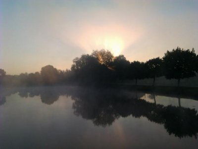 Рибалка біля села Терешківці у Волинській області
