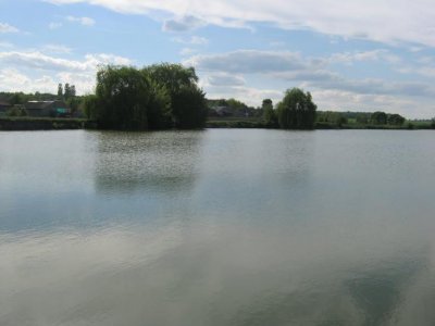 Рибалка біля села Терешківці у Волинській області