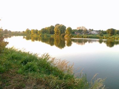 Рибалка біля села Терешківці у Волинській області