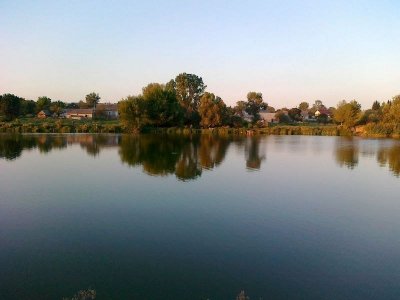 Рибалка біля села Терешківці у Волинській області