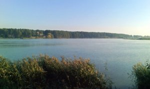 Рыбалка у села Углище в Ровенской области-2