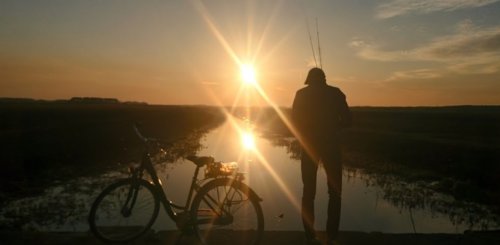 Рибалка біля села Зубільне у Волинській області