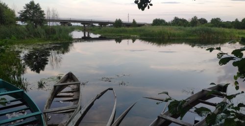 Рибалка біля села Зубільне у Волинській області