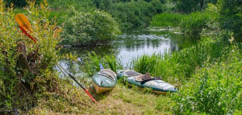 Рибалка біля села Зубільне у Волинській області