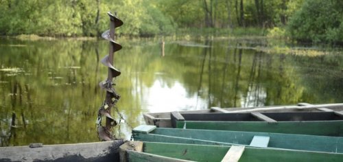 Рибалка біля села Зубільне у Волинській області