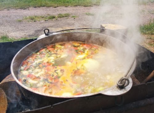 Рибалка у місті Горохів у Волинській області