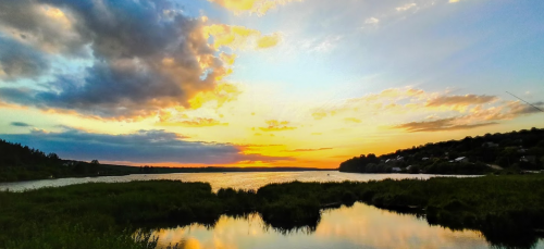 Івачовське водосховище в Тернопільській області