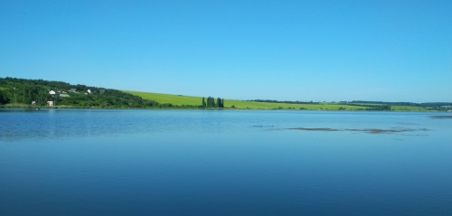 Івачовське водосховище в Тернопільській області