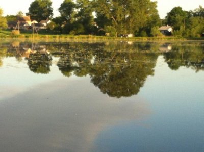 Рыбалка у села Грановка в Ровенской области-2