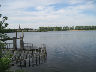 Рыбалка у села Козин в Ровенской области-3