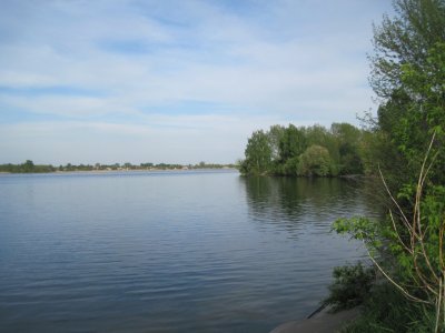 Рыбалка у села Козин в Ровенской области-1