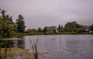 Рыбалка у села Решуцк в Ровенской области-2