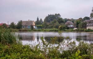 Рыбалка у села Святье в Ровенской области-2