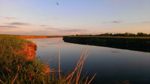 Рыбалка у села Вилья в Ровенской области-1