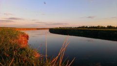 Рыбалка у села Вилья в Ровенской области-1