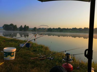 Рыбалка у села Заречное 