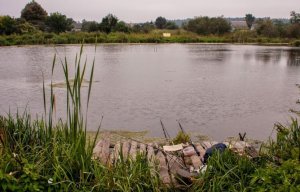 Рыбалка у села Заря в Ровенской области-2