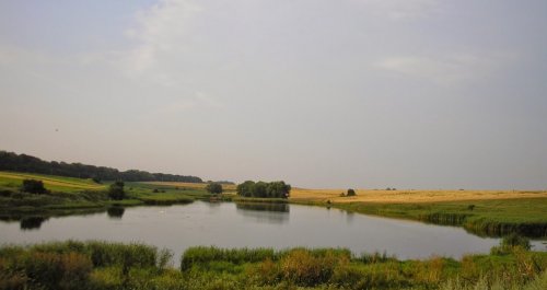 Риболовля в Мухавці Тернопільської області