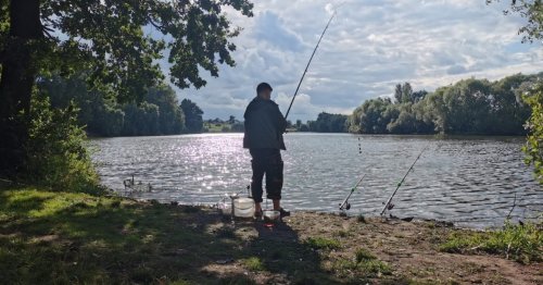 Риболовля в Оленівці на річка Голодні Стави вТернопільській області