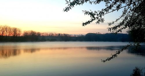 Риболовля в Оленівці на річка Голодні Стави вТернопільській області