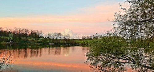 Риболовля в Оленівці на річка Голодні Стави вТернопільській області