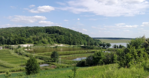 Риболовля в селі Ратищах в Тернопільській області