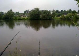 Рыбалка в селе Бечаль в Ровенской области-2