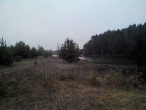 Рыбалка в селе Соломка в Ровенской области-1