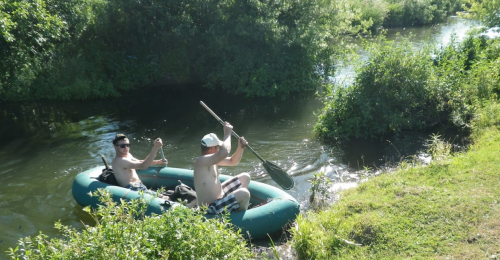 Риболовля в Цеценівці Тернопільської області