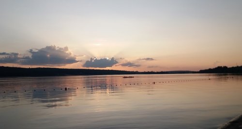 Рыбалка на Тернопольском пруде в городе Тернополь