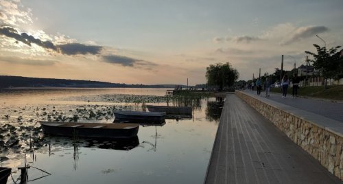Рыбалка на Тернопольском пруде в городе Тернополь