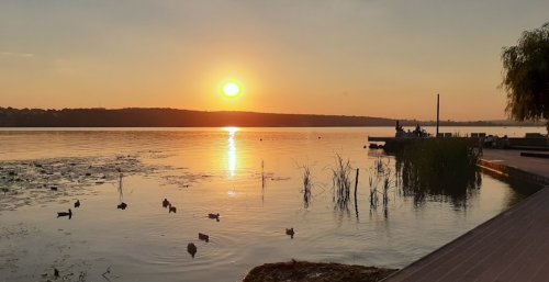 Рыбалка на Тернопольском пруде в городе Тернополь