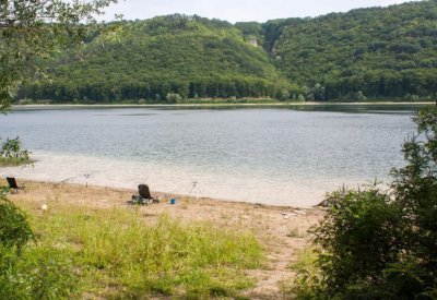 Днестровское водохранилище в Бакоте Хмельницкой области-2