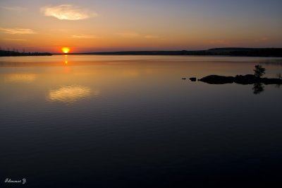 Рибалка на Ладижинському водосховищі у Вінницькій області