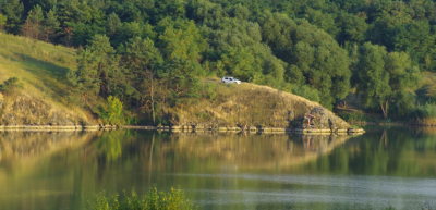 Рибалка на Ладижинському водосховищі у Вінницькій області