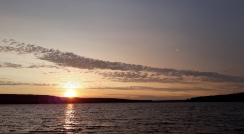 Рибалка на Ладижинському водосховищі у Вінницькій області